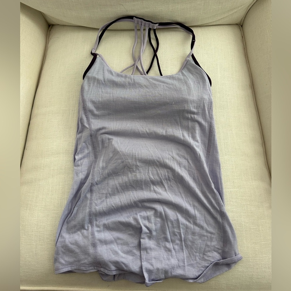 Lululemon tank with built in bra size 4